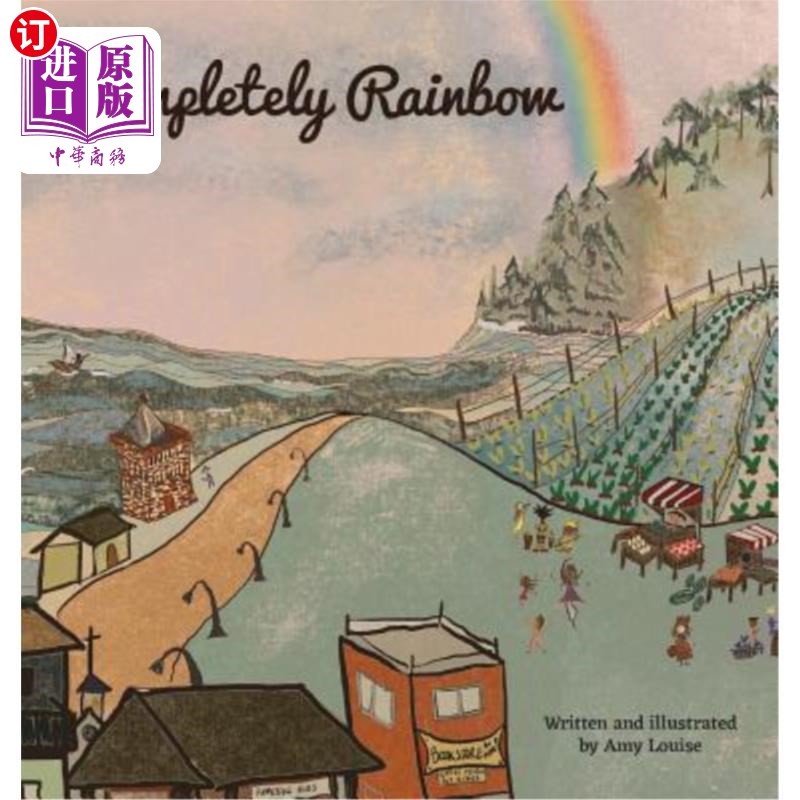 海外直订completely rainbow 彩虹