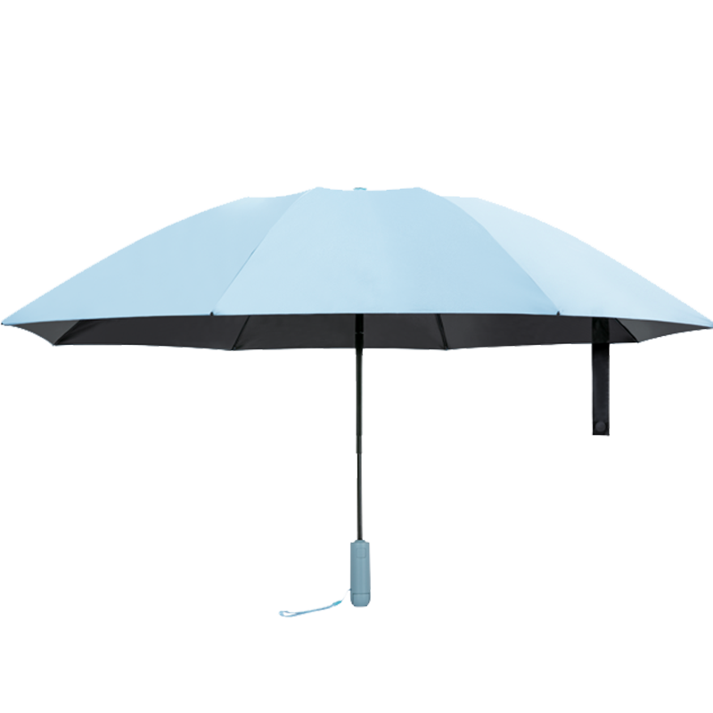 悠启（UREVO）转向照明伞雨伞 自动雨伞可转向LED灯自动开合反向折叠不沾湿一秒开伞晴雨伞 悠启转向照明伞 灰蓝色