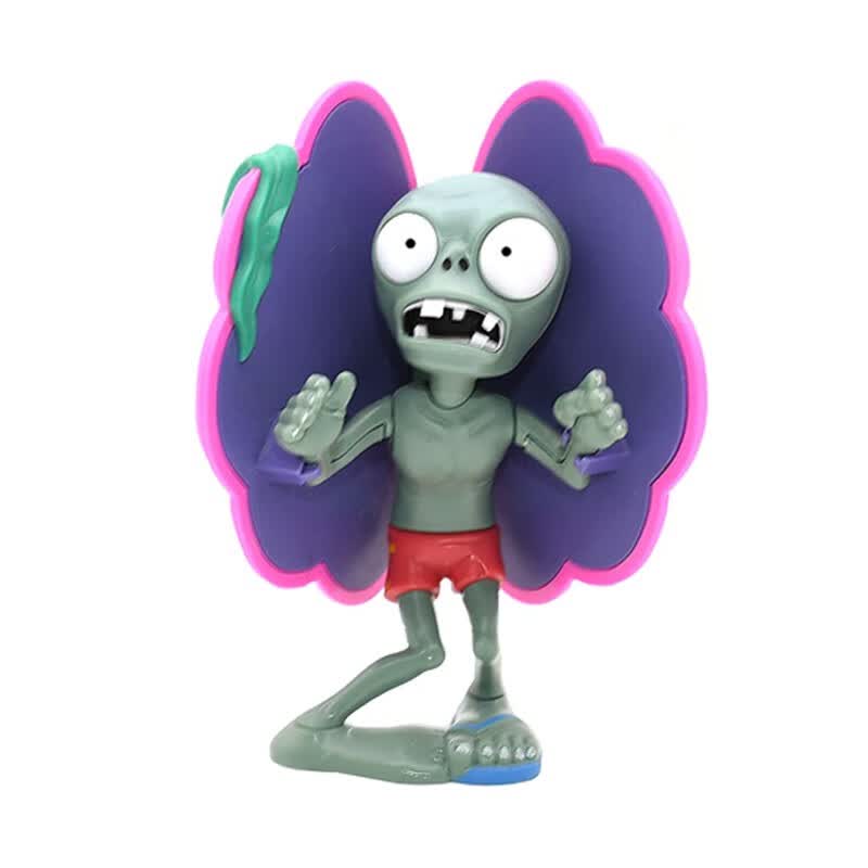 好沐音(haomuyin)植物大战僵尸玩具2单个散装大嘴花 贝壳僵尸