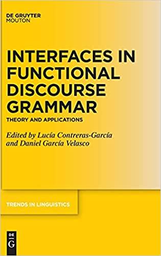 预订interfaces in functional discourse grammar: theo