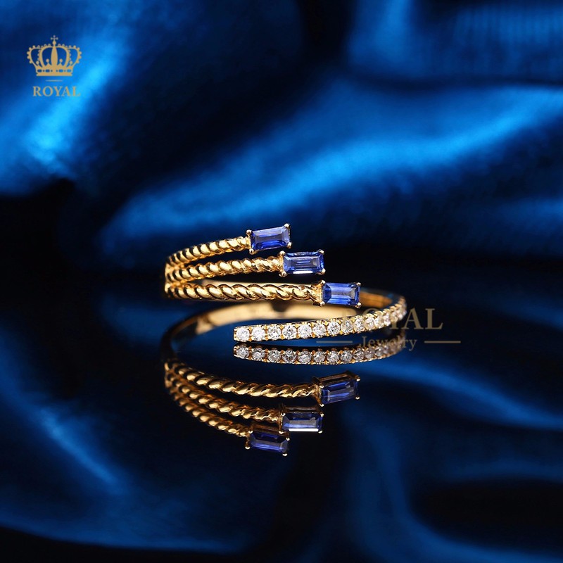 royalpick蓝宝石戒指0.