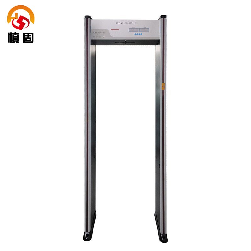 慎固 非接触通过式红外线双探点语音警报测温门 【数码式标准款 】