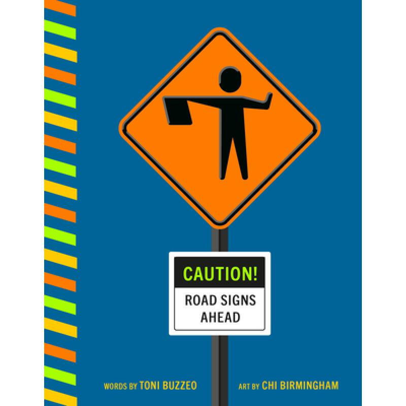 caution! road signs ahead 英文原版
