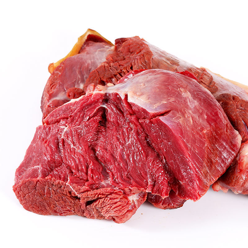 隆港汇 驴肉新鲜现杀驴肉 河北农家特产生鲜驴肉 三斤装不带皮腱子肉