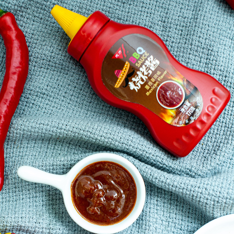 天力烧烤酱2瓶装烤面筋酱料bbq烧烤炸串墨西哥风味烤肉料拌面