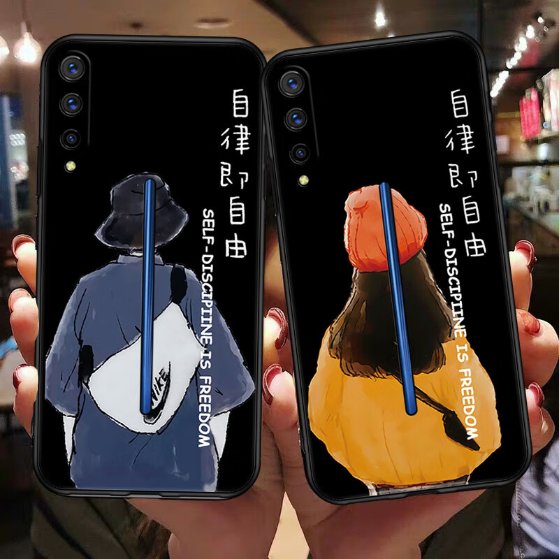 美希意适用vivoiqoopro手机壳V1916A网红卡通个性镜头保护防摔磨砂女款 如期而至-T1 iQOO Pro