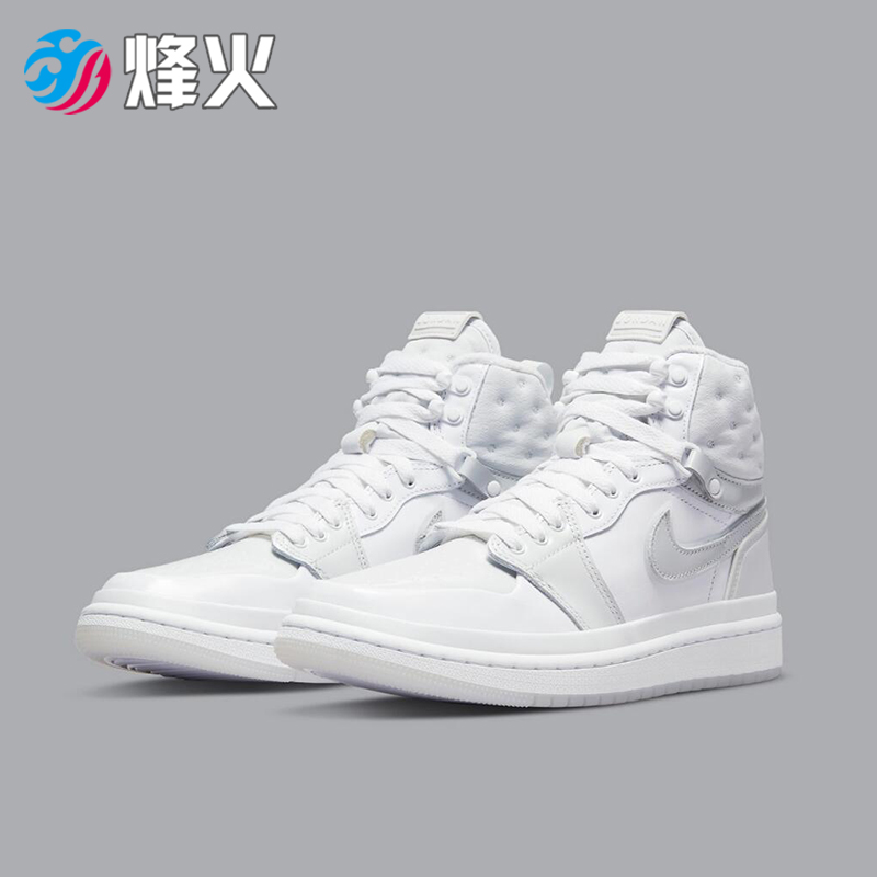 烽火体育 air jordan 1 acclimate aj1纯白 高帮篮球鞋 dc7723 100 dc