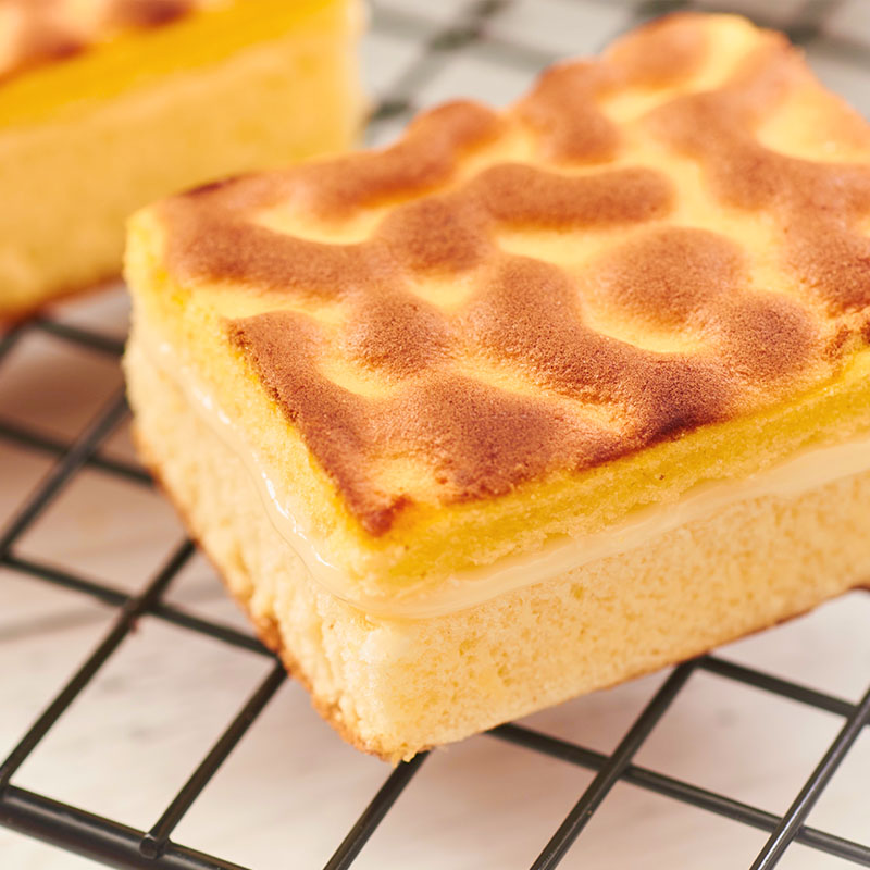 来伊份 虎皮蛋糕 早餐代餐奶油夹心面包糕点心休闲零食 168g/袋