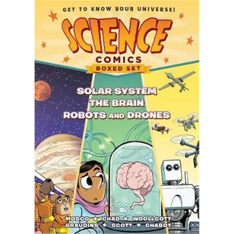 Science Comics Boxed Set: Solar System,