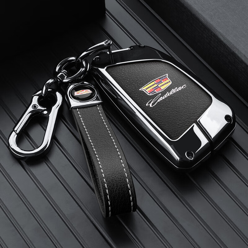 亮古力适用2022款凯迪拉克ct5车钥匙套ct4壳扣包凯雷德男女个性刀锋
