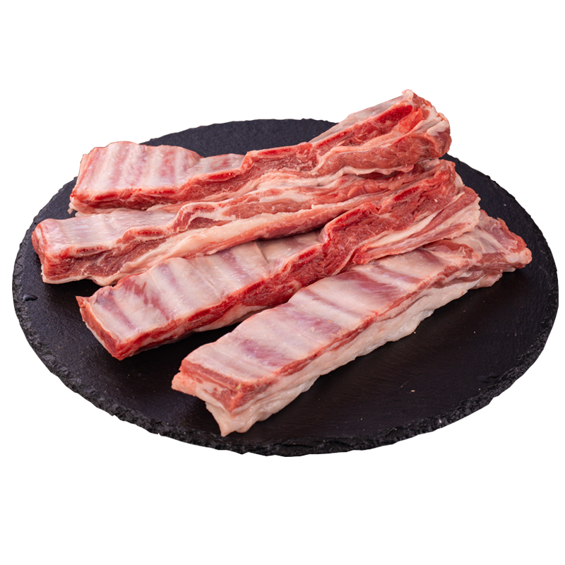 阿牧特 内蒙牧区原切条排2kg  清真羊排骨 生鲜羊肉 炖煮煲汤食材