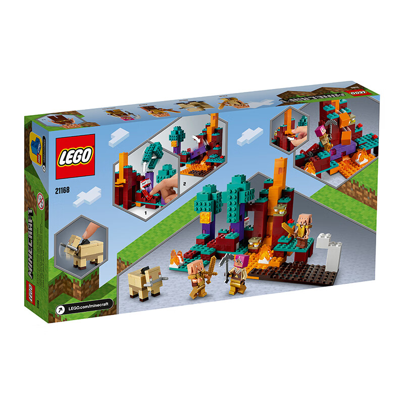 乐高(lego)lego乐高 我的世界 21168诡异森林 2021新款积木 21168