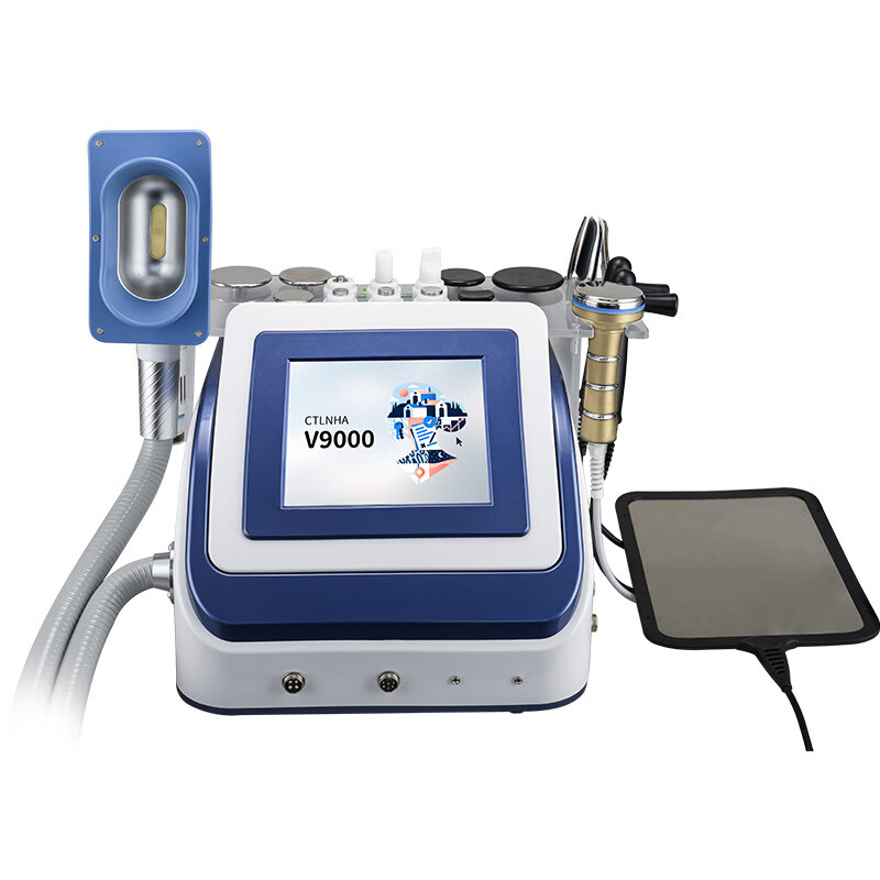 秀域六合一多功能体外电磁点阵波能量波振荡波冰塑热塑rf-448k专业