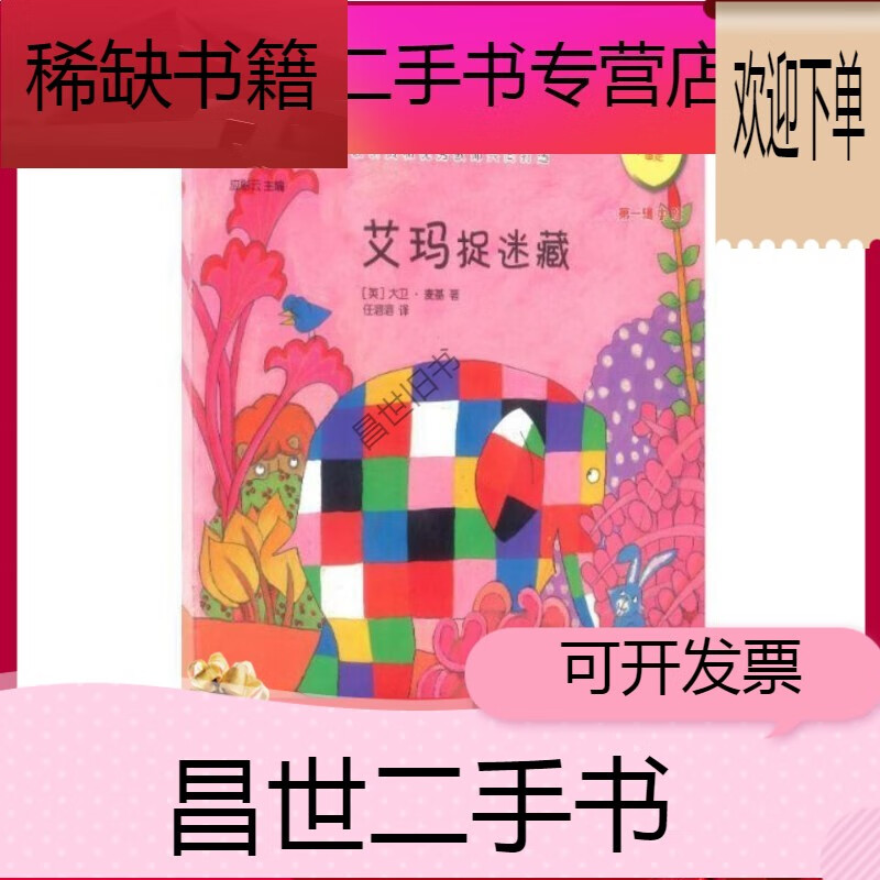 【二手9成新】- 【二手9成新】注音版 艾玛捉迷藏绘本平装