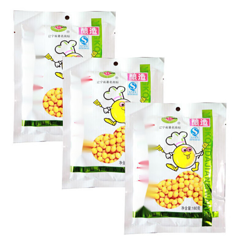 梦信营口大酱王 160g10袋  大酱 豆瓣酱 t1 160g10袋 *10袋.