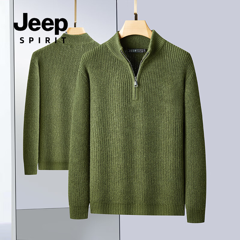 ���ڲ�����JEEP SPIRIT������֯��ë�����ﶬ����T������������������������������� ����ɫ XL������160-185�