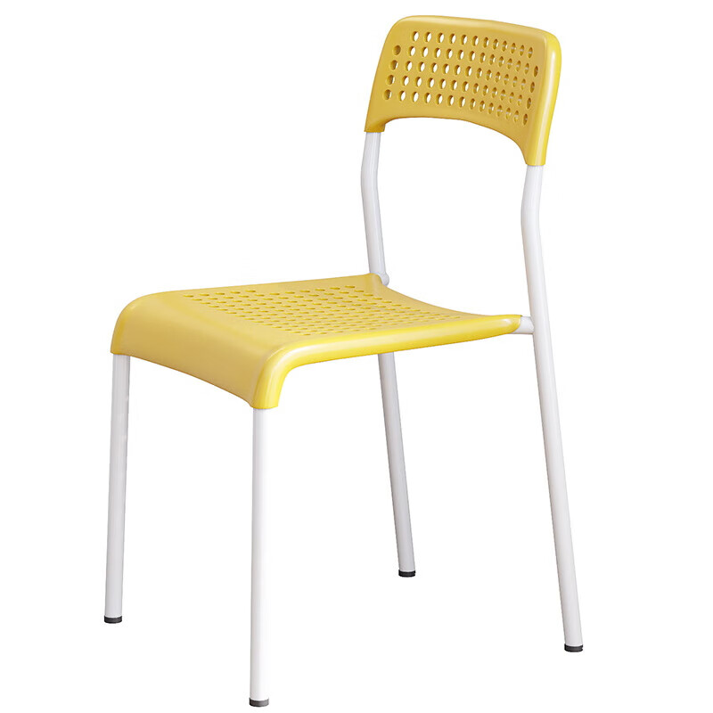 伊奴斯家具塑料椅子餐椅凳子办公椅简约靠背椅培训凳懒人电脑椅可定制