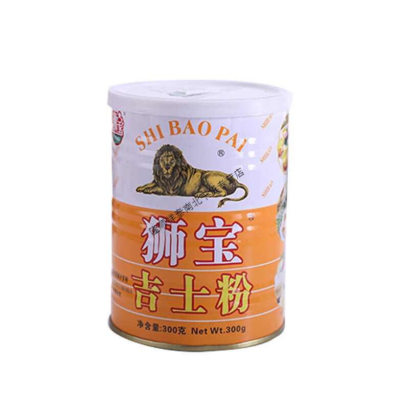 美意颂狮宝牌吉士粉300g烘焙卡士粉布丁粉蛋挞蛋糕西点烘焙油炸挂糊挂