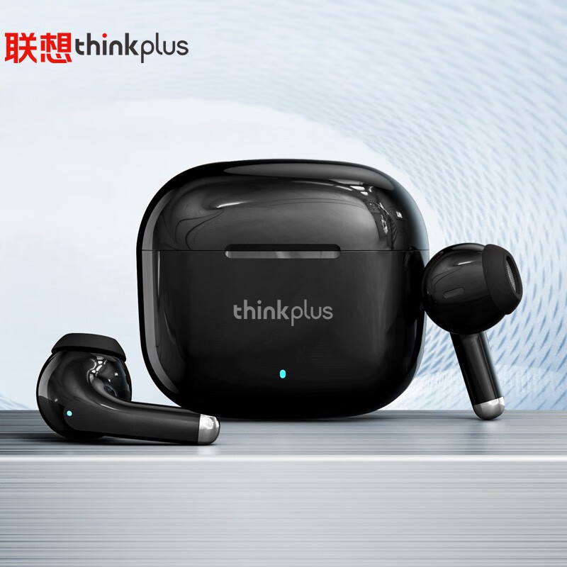 联想thinkplus蓝牙耳机,联想thinkplus-LP5 联想(lenovo) thinkplus lp40升级版黑色 蓝牙耳机 真无线半入耳降噪