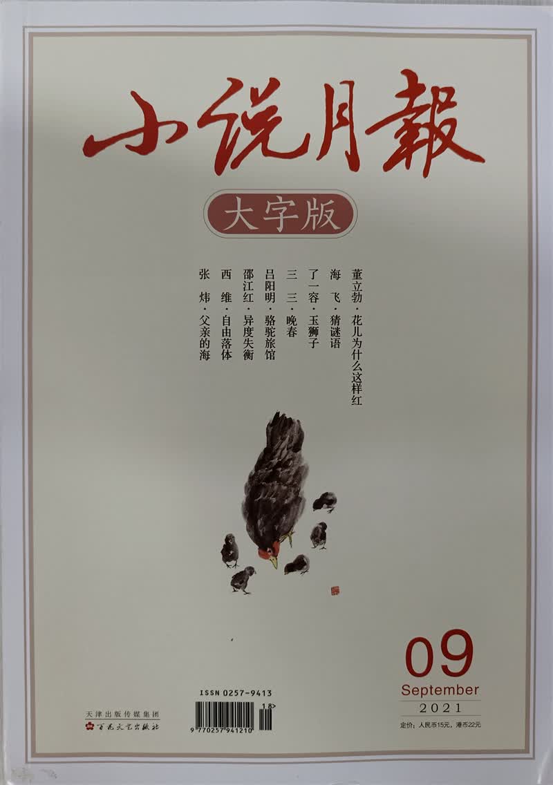 小说月报大字版 2021年9月 京东