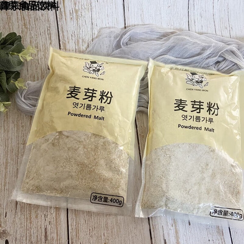 翼若天云韩国包装大麦芽粉韩式米汁原料妈妈食用粉口味地道 400g*1包
