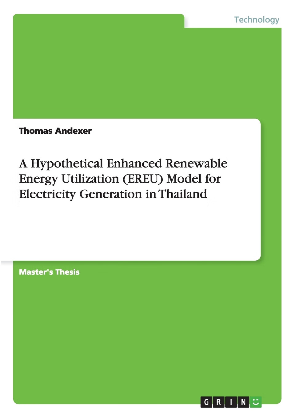 【预售 按需印刷】a hypothetical enhanced renewable energy
