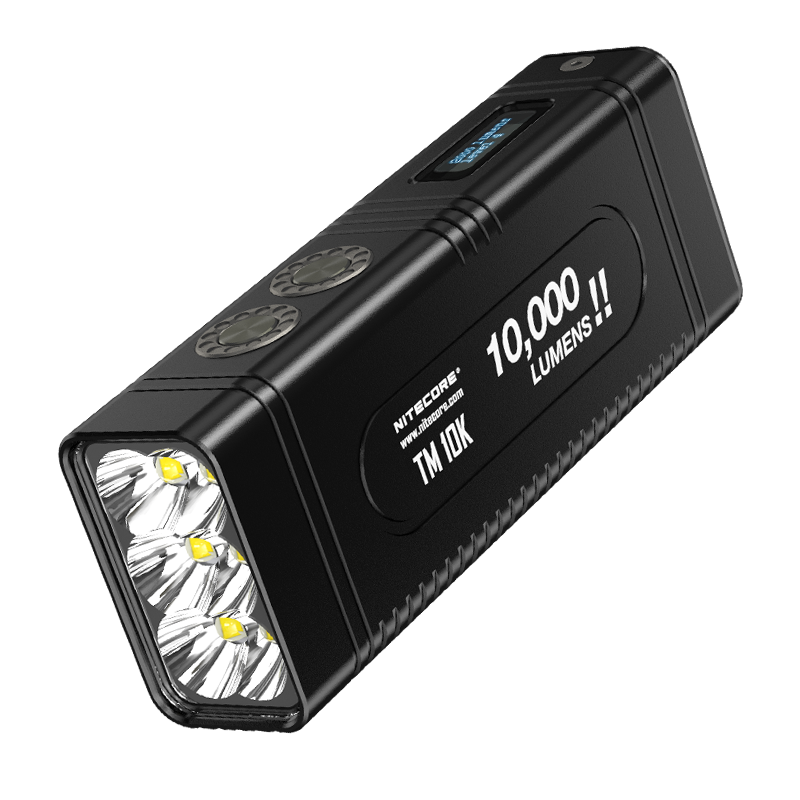 奈特科尔 TM12K超强强光12000流明掌上便携USB-C探照手电筒 TM12K