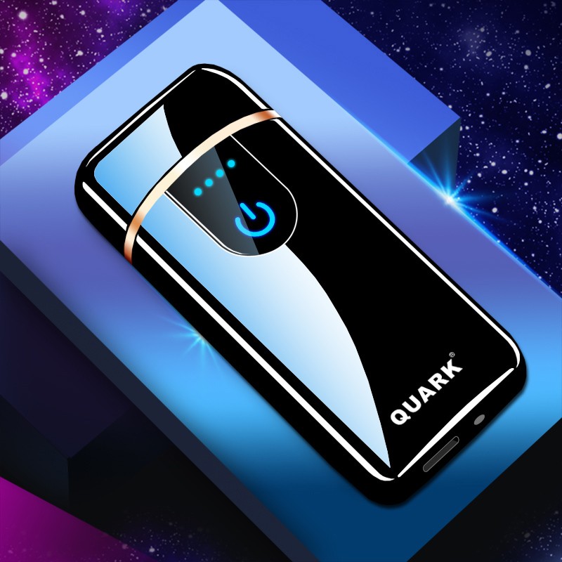 溥畔高端轻奢电弧打火机充电风个性网红生日礼物创意高档定制刻字男朋