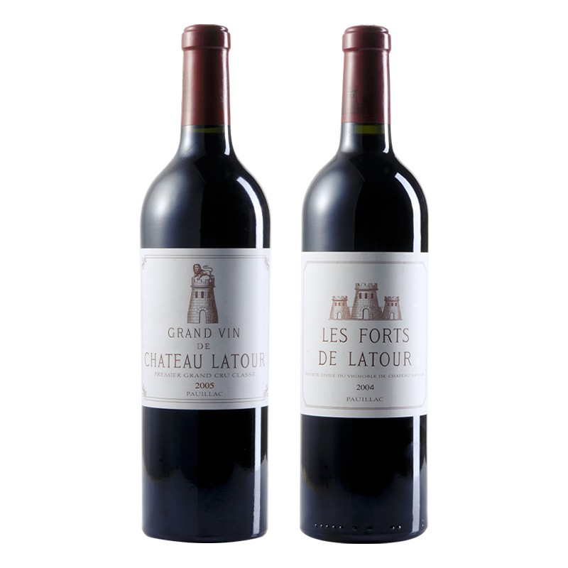 环球名庄 拉图酒庄Chateau Latour 法国波尔多1855一级庄 拉图城堡 拉图堡垒 正副牌套装 750mlx2瓶dmddaao