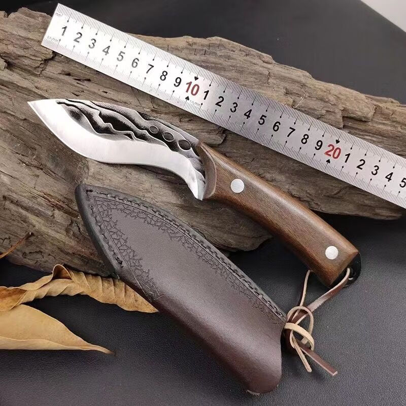 好沐音(haomuyin)尼泊尔军弯刀战术小刀尼泊尔军刃户外专用小刀钓鱼