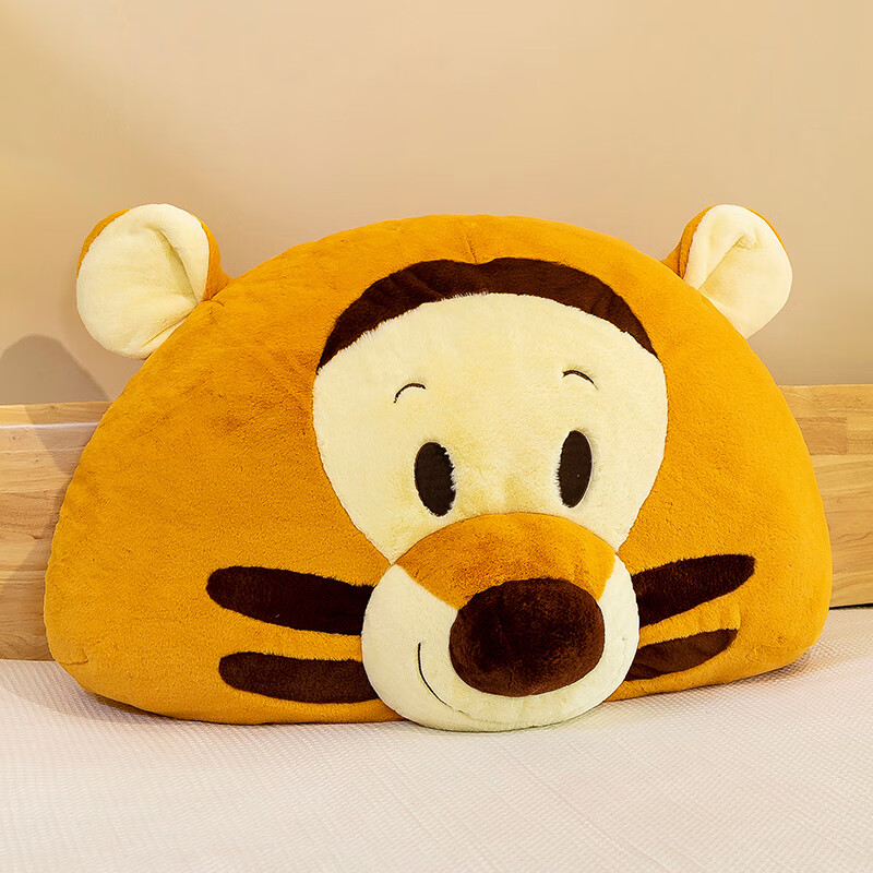 disney大鼻奇奇松鼠床头靠枕公仔毛绒玩具腰靠抱枕床头大靠枕抱枕枕头