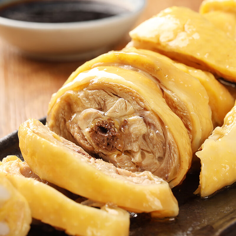 老杜上海白斩鸡三黄鸡330g/盒白切鸡本帮风味即食锁鲜装【顺丰快递】 300g 崇明白斩鸡300g*3盒【蘸料30g*3