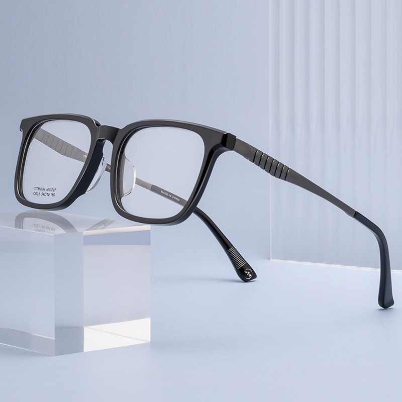 奥杰【高端品牌】板材全框眼镜男可配镜片有度数防辐射蓝光大框眼镜架