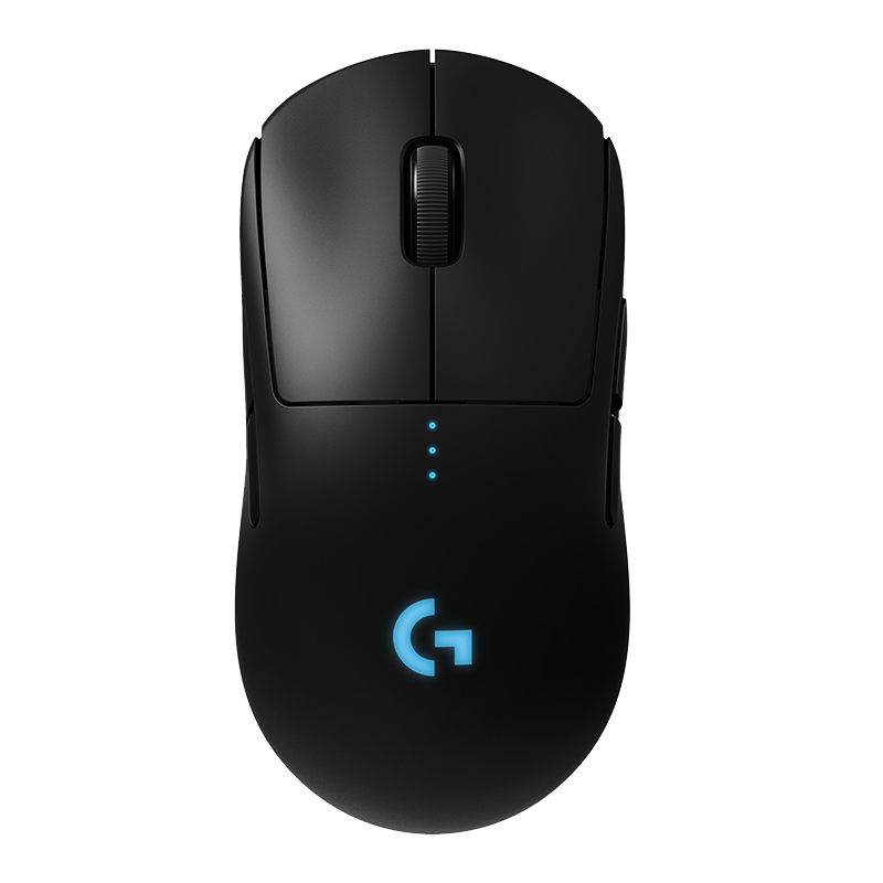 罗技（Logitech） GPW无线游戏鼠标GPRO一代狗屁X轻量化电竞LOL吃鸡宏CF轻量化编程 GPW一代黑色10039038628562