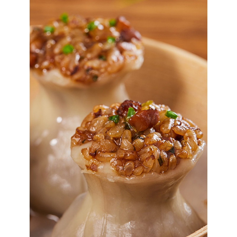 里馋烧卖  猪肉糯米烧卖300g/袋速食早餐广式早茶点心冷冻半成品烧麦