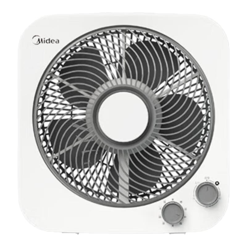 ���ģ�Midea�� ����� ����̨ʽС���ȿ���ѭ����תҳ�Ȱ칫�������������Ҷ������������������ʡ��̨��  KYT25-22MW��10������� ����תҳ��