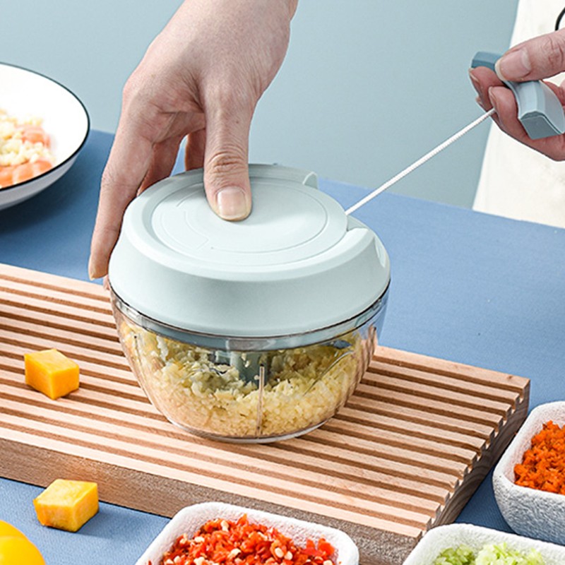 欧橡(oak)拉蒜器 家用手动捣蒜泥器搅蒜小型打蒜蓉切蒜末切菜神器绞肉