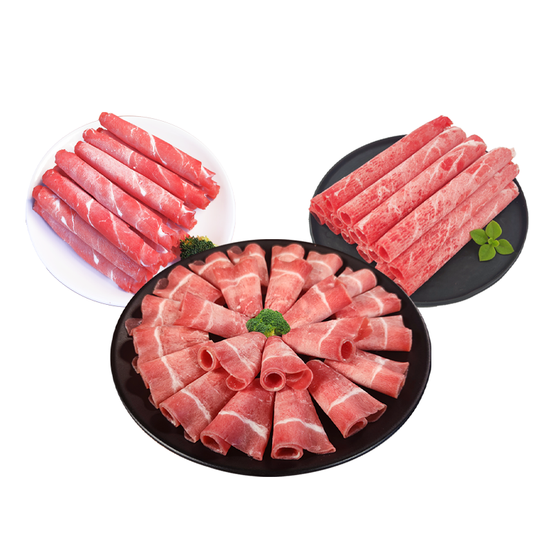 祁连牧歌：口感鲜嫩多汁的原切牛肉卷套餐，价格趋势稳定