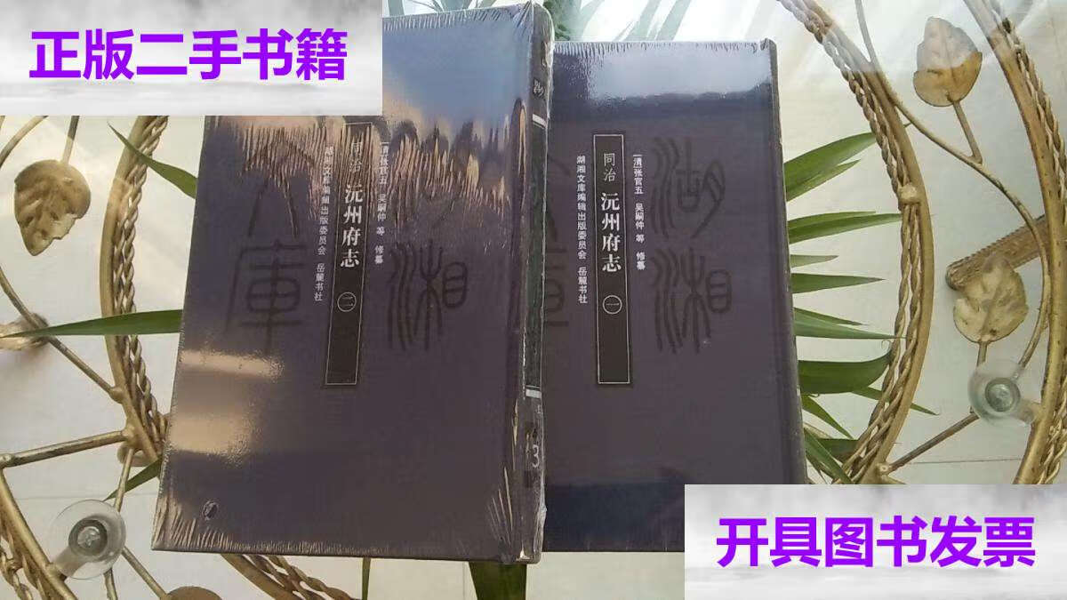 【二手9成新】湖湘文库:同治 沅州府志(全二册) 甲编321--322 (原箱 )
