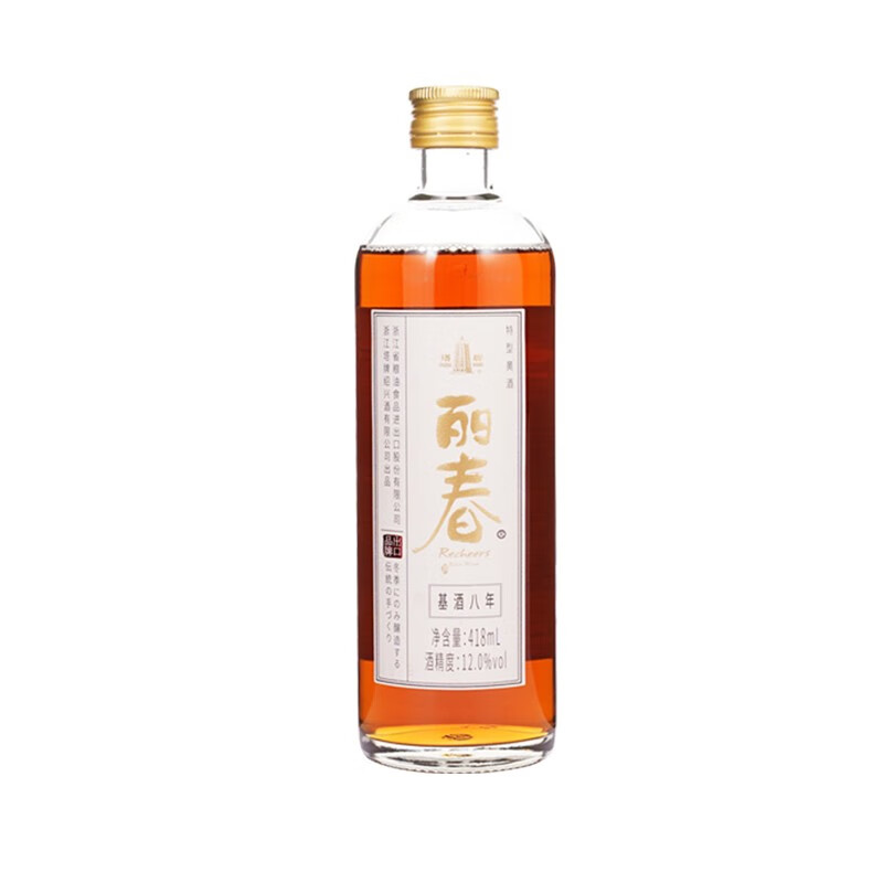 塔牌绍兴黄酒丽春八年特型黄酒 418ml*6瓶整箱花雕酒礼盒装 12度 418mL 6瓶 整箱装