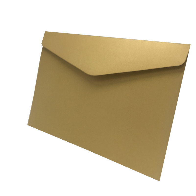 大信封a4创意9号 牛皮纸红色文件袋定制logo西式超合同慰问金通达兴