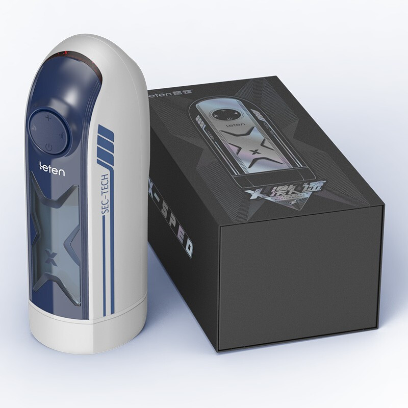 雷霆(leten) 全自动活塞伸缩摇摆飞机杯男用自慰器 加温发声成人情趣