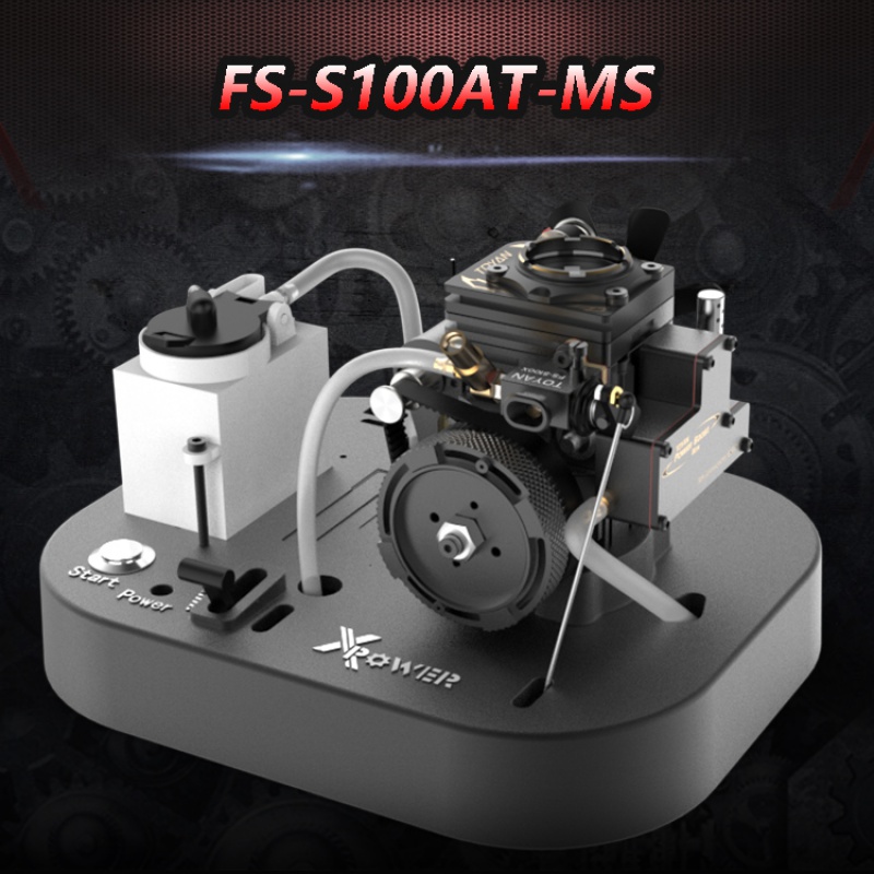 拓阳发动机模型拓阳toyan fs-s100at 模型发动机玩具 四冲程单缸甲醇