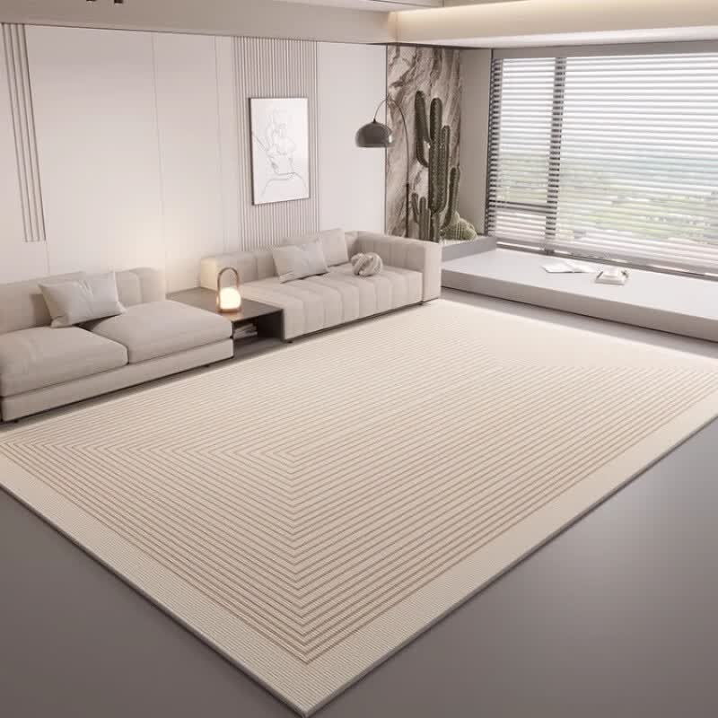 地毯客厅新款卧室奶油茶几沙发轻奢床边地垫现代简约 峰尖 80x120cm