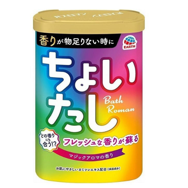 巴斯克林【优选】日本洛漫全身泡澡浴盐600g牛奶胶原蛋白泡脚入浴剂 精油香味润沐浴浴盐600g