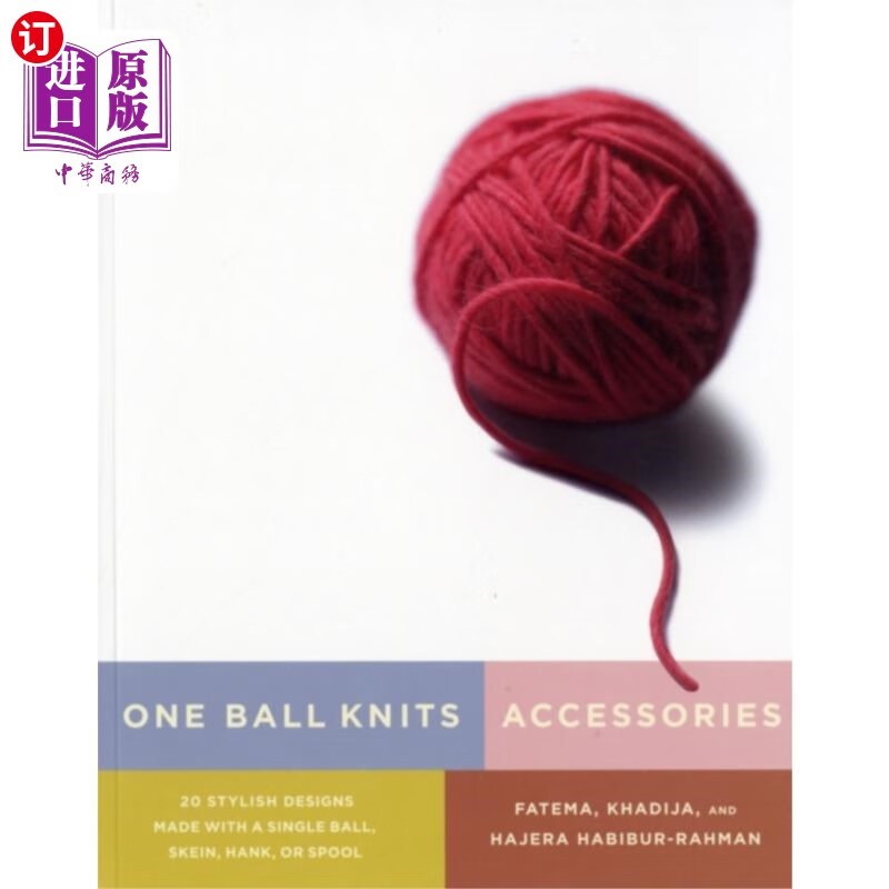 海外直订one ball knits: accessories 一球针织-配件