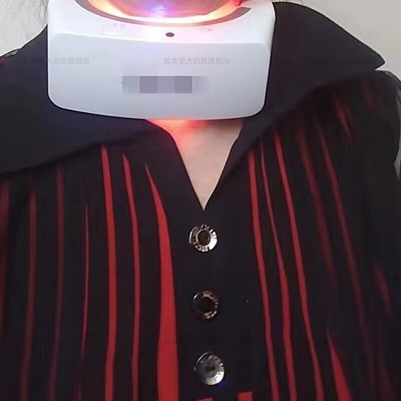 红蓝光养生仪广州平衡健康态红蓝光颈部护理仪zhz 红色 hz 红色