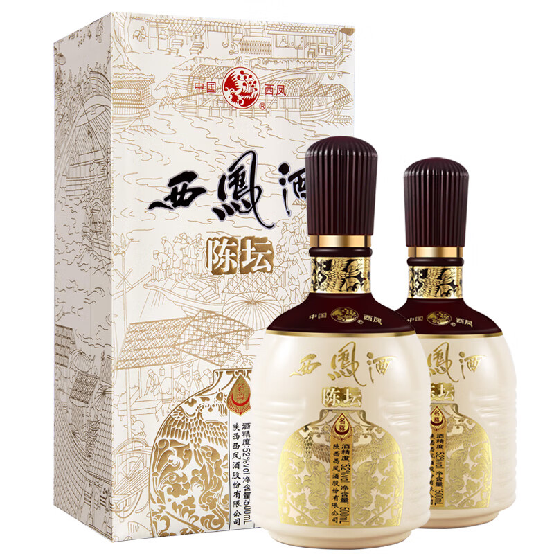 セット送料無料 中国酒 沈香型白酒 52% 500ml 西鳳 御蔵酒 - 通販