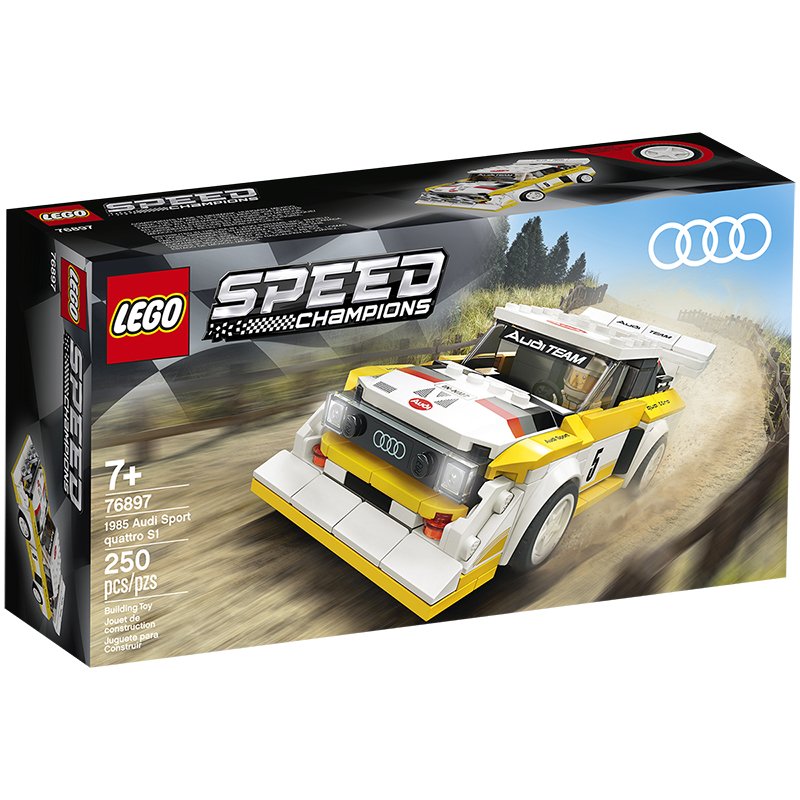 乐高(lego) lego 乐高  76897 积木全新级赛车系列 奥迪s1 76897