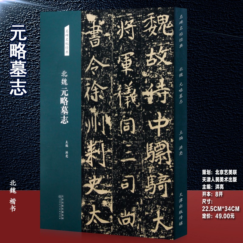 北魏 元略墓志 名碑名帖经典系列 楷书字